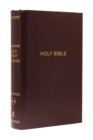 NKJV, Pew Bible, Large Print, Hardcover, Burgundy, Red Letter, Comfort Print : Holy Bible, New King James Version - Book