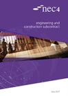 NEC4: Engineering and Construction Subcontract - Book