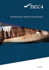 NEC4: Professional Service Subcontract - Book