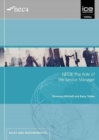 NEC4: The Role of the Service Manager - Book