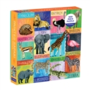 Painted Safari 500 Piece Family Puzzle - Book