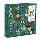 Butterfly Botanica 500 Piece Puzzle with Shaped Pieces - Book