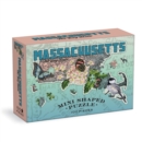 Massachusetts Mini Shaped Puzzle - Book