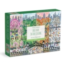 Michael Storrings Dog Park in Four Seasons 250 Piece Wood Puzzle - Book