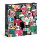 Wintry Cats 500 Piece Puzzle - Book