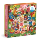 Woodland Picnic 500 Piece Family Puzzle - Book