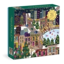 Joy Laforme Sparkling City 1000 Piece Foil Puzzle In a Square Box - Book