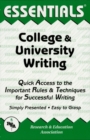College and University Writing Essentials - eBook