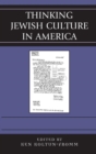 Thinking Jewish Culture in America - eBook