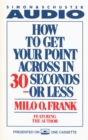 How To Get Your Point Across In 30 Seconds Or Less - eAudiobook
