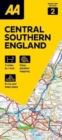 AA Road Map Central Southern England - Book