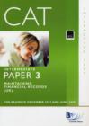 CAT - 3 Maintaining Financial Records : Study Text - Book