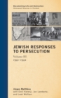 Jewish Responses to Persecution : 1941-1942 - eBook
