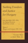 Seeking Freedom and Justice for Hungary : John Madl-Mike (1905-1981), the Kolping Movement, and the Years in Exile - eBook