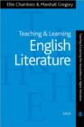 Teaching and Learning English Literature - Book