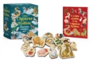 The Chinese Zodiac Wooden Magnet Set - Book