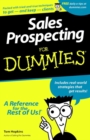 Sales Prospecting For Dummies - Book