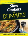 Slow Cookers For Dummies - Book