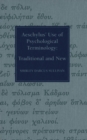Aeschylus' Use of Psychological Terminology : Traditional and New - eBook