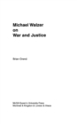 Michael Walzer on War and Justice - eBook