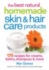 Best Natural Homemade Skin and Haircare Products - Book