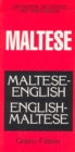 Maltese-English/English-Maltese Dictionary and Phrasebook - Book