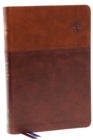 NKJV, Matthew Henry Daily Devotional Bible, Leathersoft, Brown, Red Letter, Comfort Print : 366 Daily Devotions by Matthew Henry - Book