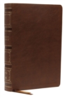 NKJV, Single-Column Wide-Margin Reference Bible, Leathersoft, Brown, Red Letter, Comfort Print : Holy Bible, New King James Version - Book