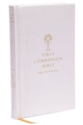 NABRE, New American Bible, Revised Edition, Catholic Bible, First Communion Bible: New Testament, Hardcover, White : Holy Bible - Book