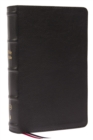 KJV, Personal Size Large Print Single-Column Reference Bible, Genuine Leather, Black, Red Letter, Comfort Print : Holy Bible, King James Version - Book