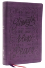 NKJV, Giant Print Center-Column Reference Bible, Verse Art Cover Collection, Leathersoft, Purple, Thumb Indexed, Red Letter, Comfort Print : Holy Bible, New King James Version - Book