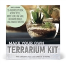 Make Your Own Terrarium Kit : Mini Gardens You Can Create at Home - Includes: Acrylic Vessel, Decorative Pebbles, Moss Stone, Fine Sand, Long-Handled Tweezers, Project Book - Book