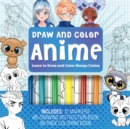 Draw & Color Anime Kit : Learn to Draw and Color Manga Cuties - Book
