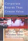 Corporate Boards That Create Value : Governing Company Performance from the Boardroom - eBook
