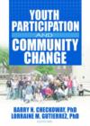 Youth Participation and Community Change - Book