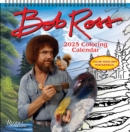 Bob Ross 2025 Coloring Wall Calendar - Book