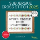 Subversive Cross Stitch 2025 Wall Calendar - Book