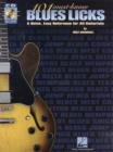 101 Must-Know Blues Licks - Book