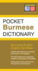 Pocket Burmese Dictionary : Burmese-English English-Burmese - Book