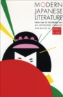 Modern Japanese Literature : From 1868 to the Present Day - eBook
