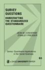 Survey Questions : Handcrafting the Standardized Questionnaire - Book