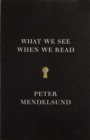 What We See When We Read - Book