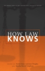 How Law Knows - Book