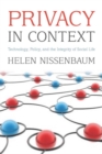 Privacy in Context : Technology, Policy, and the Integrity of Social Life - eBook