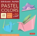 Origami Paper - Pastel Colors - 6 3/4" - 48 Sheets : Tuttle Origami Paper: High-Quality Origami Sheets Printed with 6 Different Colors: Instructions for 6 Projects Included - Book