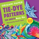 Origami Paper 100 sheets Tie-Dye Patterns 6 inch (15 cm) : High-Quality Origami Sheets Printed with 8 Different Designs Instructions for 8 Projects Included - Book