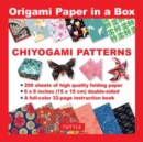 Origami Paper in a Box - Chiyogami Patterns : 200 Sheets of Tuttle Origami Paper: 6x6 Inch Origami Paper Printed with 12 Different Patterns: 32-page Instructional Book of 12 Projects - Book