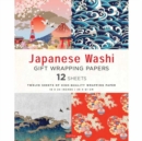 Japanese Washi Gift Wrapping Papers - 12 Sheets : 18 x 24 inch (45 x 61 cm) Wrapping Paper - Book
