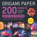 Origami Paper 200 sheets Milky Way Photos 6 Inches (15 cm) : Tuttle Origami Paper: High-Quality Double Sided Origami Sheets Printed with 12 Different Photographs (Instructions for 6 Projects Included) - Book
