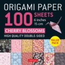 Origami Paper 100 Sheets Cherry Blossoms 6" (15 cm) : Tuttle Origami Paper: Double-Sided Origami Sheets Printed with 12 Different Patterns (Instructions for 5 Projects Included) - Book